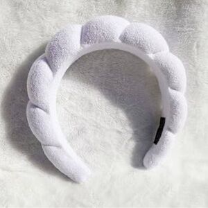 Conair White Microfiber Spa Headband | Wash & Prep #GRWM